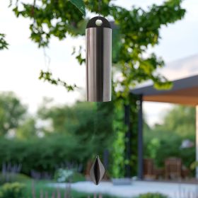 Deep Resonance Serenity Bell Wind Chimes for Patio and Garden Decor